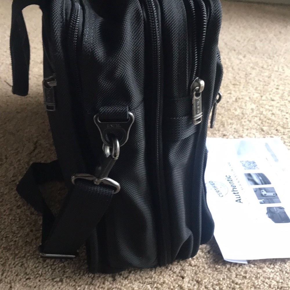 Tumi Alpha Nylon Computer Portfolio Briefcase Bag - image 6